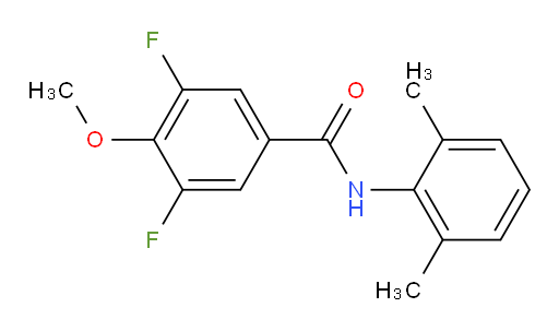 N-(2,6-dimethylphenyl)-3,5-difluoro-4-methoxybenzamide