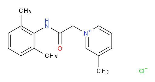 1-(2-((2,6-dimethylphenyl)amino)-2-oxoethyl)-3-methylpyridin-1-ium chloride