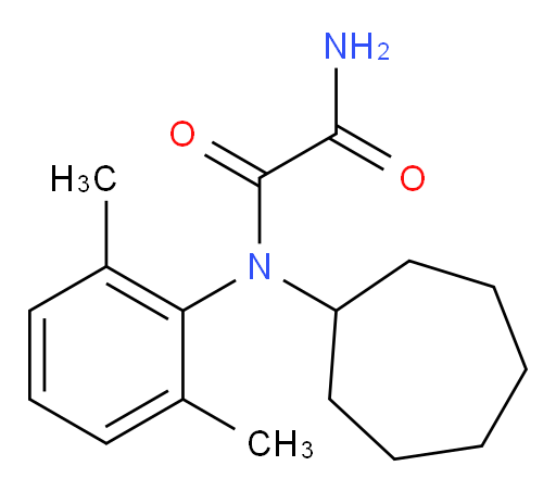 N1-cycloheptyl-N1-(2,6-dimethylphenyl)oxalamide