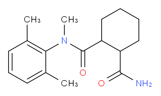 N1-(2,6-dimethylphenyl)-N1-methylcyclohexane-1,2-dicarboxamide