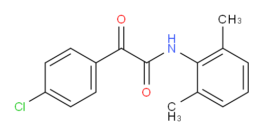 2-(4-chlorophenyl)-N-(2,6-dimethylphenyl)-2-oxoacetamide