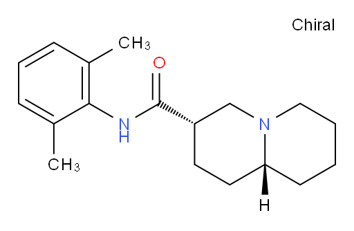(3S,9aR)-N-(2,6-dimethylphenyl)octahydro-1H-quinolizine-3-carboxamide