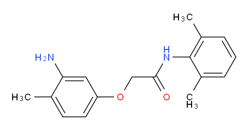 2-(3-amino-4-methylphenoxy)-N-(2,6-dimethylphenyl)acetamide