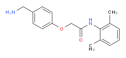 2-(4-(aminomethyl)phenoxy)-N-(2,6-dimethylphenyl)acetamide