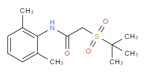 2-(tert-butylsulfonyl)-N-(2,6-dimethylphenyl)acetamide