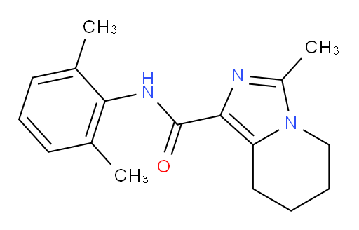 N-(2,6-dimethylphenyl)-3-methyl-5,6,7,8-tetrahydroimidazo[1,5-a]pyridine-1-carboxamide