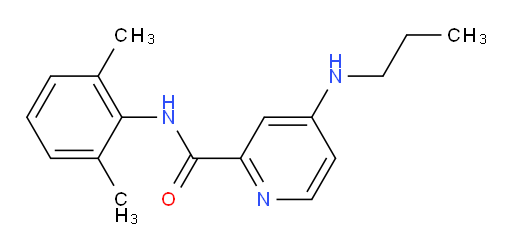 N-(2,6-dimethylphenyl)-4-(propylamino)picolinamide