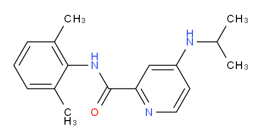 N-(2,6-dimethylphenyl)-4-(isopropylamino)picolinamide