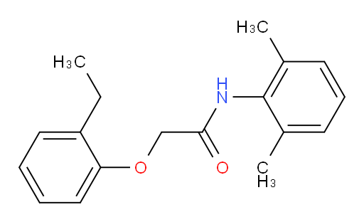 N-(2,6-dimethylphenyl)-2-(2-ethylphenoxy)acetamide