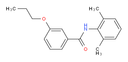 N-(2,6-dimethylphenyl)-3-propoxybenzamide