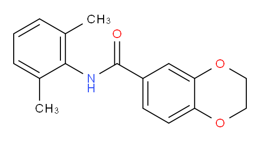 N-(2,6-dimethylphenyl)-2,3-dihydrobenzo[b][1,4]dioxine-6-carboxamide