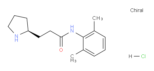 (S)-N-(2,6-dimethylphenyl)-3-(pyrrolidin-2-yl)propanamide hydrochloride