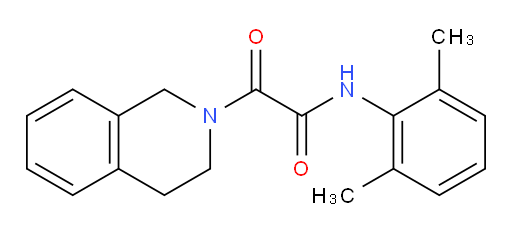 2-(3,4-dihydroisoquinolin-2(1H)-yl)-N-(2,6-dimethylphenyl)-2-oxoacetamide