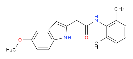 N-(2,6-dimethylphenyl)-2-(5-methoxy-1H-indol-2-yl)acetamide