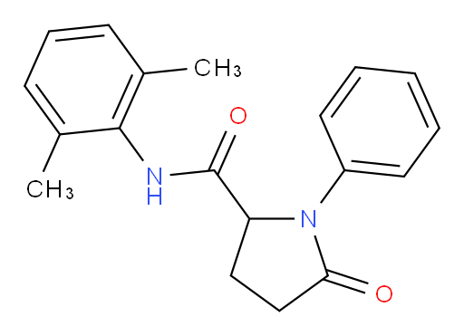 N-(2,6-dimethylphenyl)-5-oxo-1-phenylpyrrolidine-2-carboxamide