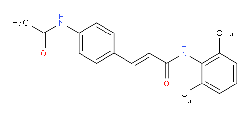(E)-3-(4-acetamidophenyl)-N-(2,6-dimethylphenyl)acrylamide
