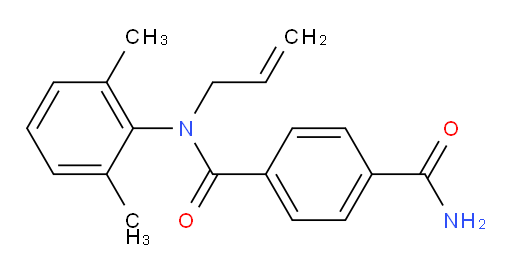 N1-allyl-N1-(2,6-dimethylphenyl)terephthalamide