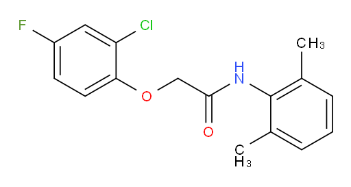 2-(2-chloro-4-fluorophenoxy)-N-(2,6-dimethylphenyl)acetamide