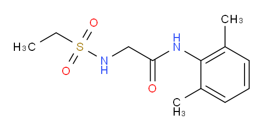 N-(2,6-dimethylphenyl)-2-(ethylsulfonamido)acetamide