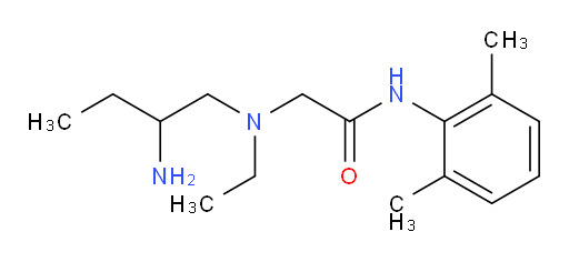 2-((2-aminobutyl)(ethyl)amino)-N-(2,6-dimethylphenyl)acetamide