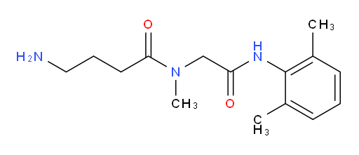 4-amino-N-(2-((2,6-dimethylphenyl)amino)-2-oxoethyl)-N-methylbutanamide