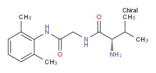 (S)-2-amino-N-(2-((2,6-dimethylphenyl)amino)-2-oxoethyl)-3-methylbutanamide