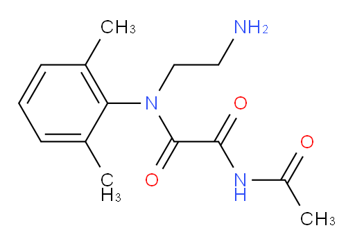 N1-acetyl-N2-(2-aminoethyl)-N2-(2,6-dimethylphenyl)oxalamide