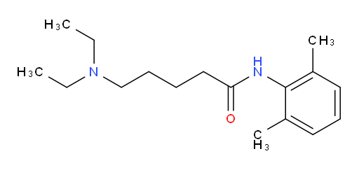 5-(diethylamino)-N-(2,6-dimethylphenyl)pentanamide