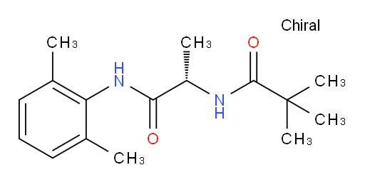 (S)-N-(1-((2,6-dimethylphenyl)amino)-1-oxopropan-2-yl)pivalamide
