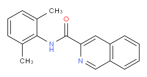 N-(2,6-dimethylphenyl)isoquinoline-3-carboxamide