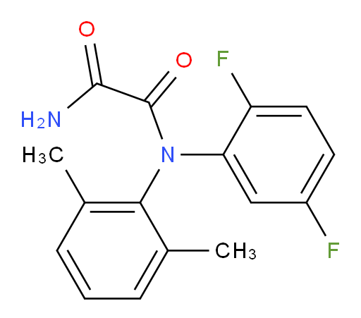 N1-(2,5-difluorophenyl)-N1-(2,6-dimethylphenyl)oxalamide