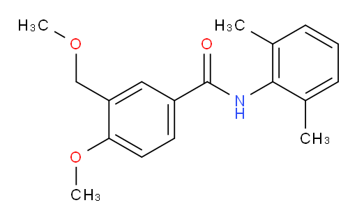 N-(2,6-dimethylphenyl)-4-methoxy-3-(methoxymethyl)benzamide