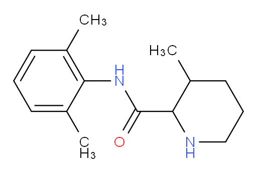 N-(2,6-dimethylphenyl)-3-methylpiperidine-2-carboxamide