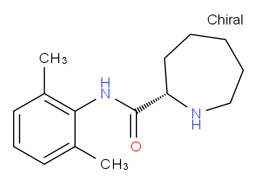 (S)-N-(2,6-dimethylphenyl)azepane-2-carboxamide