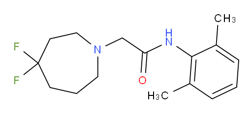 2-(4,4-difluoroazepan-1-yl)-N-(2,6-dimethylphenyl)acetamide