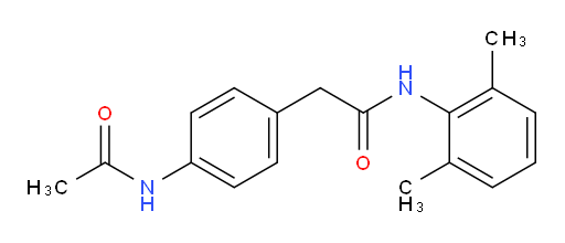 2-(4-acetamidophenyl)-N-(2,6-dimethylphenyl)acetamide