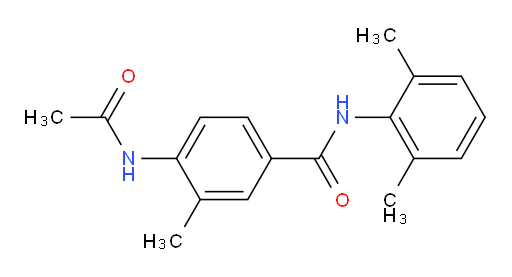 4-acetamido-N-(2,6-dimethylphenyl)-3-methylbenzamide
