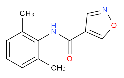 N-(2,6-dimethylphenyl)isoxazole-4-carboxamide