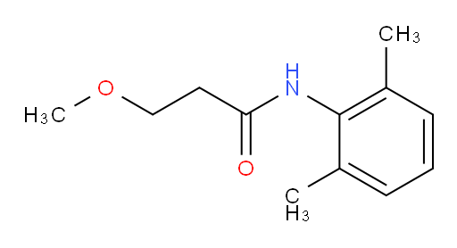 N-(2,6-dimethylphenyl)-3-methoxypropanamide