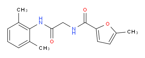 N-(2-((2,6-dimethylphenyl)amino)-2-oxoethyl)-5-methylfuran-2-carboxamide