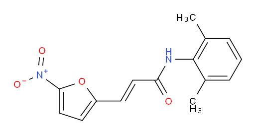 (E)-N-(2,6-dimethylphenyl)-3-(5-nitrofuran-2-yl)acrylamide