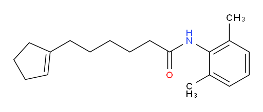 6-(cyclopent-1-en-1-yl)-N-(2,6-dimethylphenyl)hexanamide