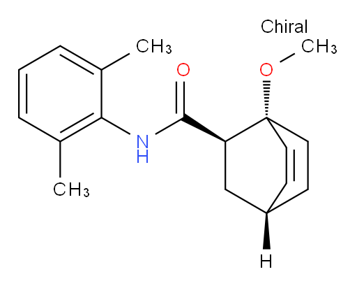 (1R,2R,4R)-N-(2,6-dimethylphenyl)-1-methoxybicyclo[2.2.2]oct-5-ene-2-carboxamide