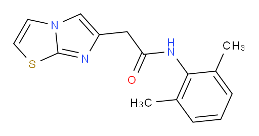 N-(2,6-dimethylphenyl)-2-(imidazo[2,1-b]thiazol-6-yl)acetamide