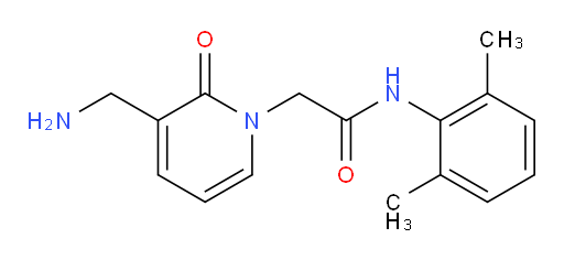 2-(3-(aminomethyl)-2-oxopyridin-1(2H)-yl)-N-(2,6-dimethylphenyl)acetamide
