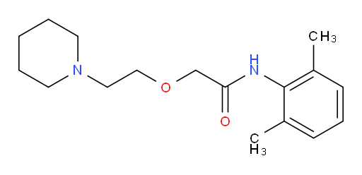 N-(2,6-dimethylphenyl)-2-(2-(piperidin-1-yl)ethoxy)acetamide