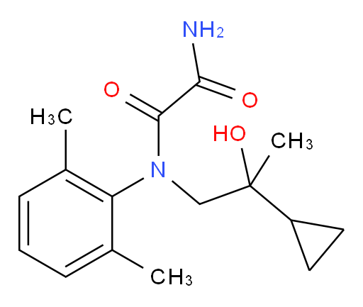 N1-(2-cyclopropyl-2-hydroxypropyl)-N1-(2,6-dimethylphenyl)oxalamide