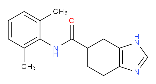 N-(2,6-dimethylphenyl)-4,5,6,7-tetrahydro-1H-benzo[d]imidazole-6-carboxamide
