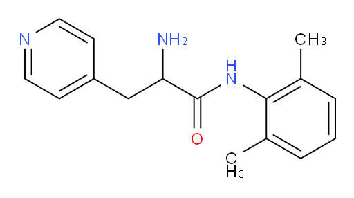 2-amino-N-(2,6-dimethylphenyl)-3-(pyridin-4-yl)propanamide