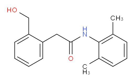 N-(2,6-dimethylphenyl)-2-(2-(hydroxymethyl)phenyl)acetamide